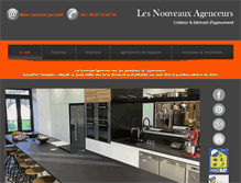 Tablet Screenshot of lesnouveauxagenceurs.com